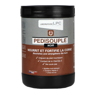 Cuidado do casco LPC Pedisouple preto