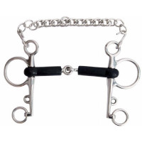 Mors Pelham Rubber T de T Mors Pelham Rubber T de T