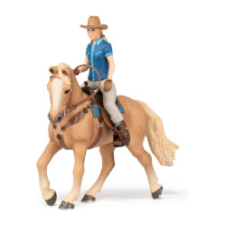 Cavalo western e sua amazona Papo Cavalo western e sua amazona Papo