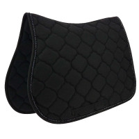 Almofada de sela Riding World Rope Preto