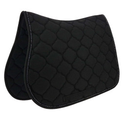 Almofada de sela Riding World Rope Preto