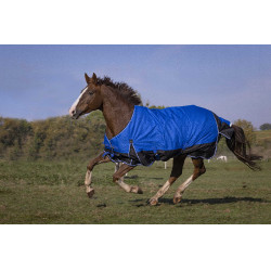 Cobertura Equithème Tyrex 1200D Aisance Azul / preto Cobertura Equithème Tyrex 1200D Aisance Azul / preto