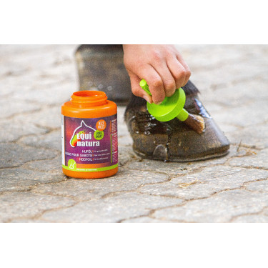Óleo para cascos Equinatura com pincel 450 mL