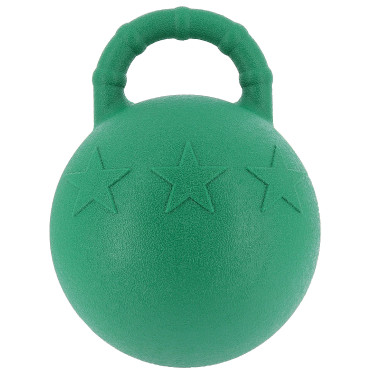 Bola com alça para cavalos Hippotonic Verde vivo