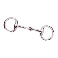 Embocadura de equitação mini oliva em inox