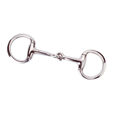 Embocadura de equitação mini oliva em inox