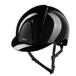 Capacete Kep Smart Nova metal polido preto star