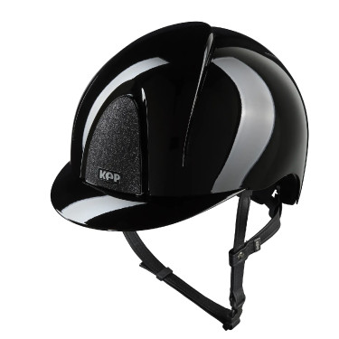 Capacete Kep Smart Nova metal polido preto star