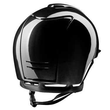 Capacete Kep Cromo 2.0 Shine preto com viseira padrão Jugular preto
