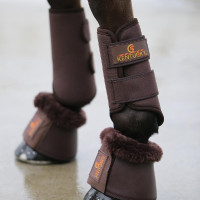 Guarnições fechadas 3D Spacer Kentucky Castanho