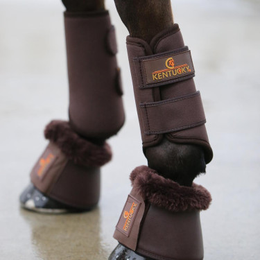 Guarnições fechadas 3D Spacer Kentucky Castanho