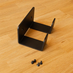 Gancho adicional Grooming Deluxe porta-capacete Preto