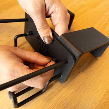 Gancho adicional Grooming Deluxe porta-capacete Preto