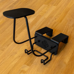 Gancho adicional Grooming Deluxe porta-capacete Preto