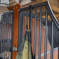 Gancho Porta-cobertores Mat Grooming Deluxe da Kentucky Preto