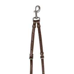 Garfo de martingala Waldhausen X-Line com argolas Snap Castanho