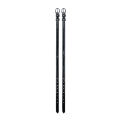 Tiras de esporas Waldhausen Stone Preto / preto