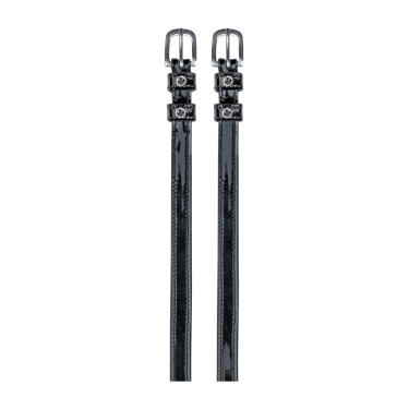 Tiras de esporas Waldhausen Stone Preto / preto