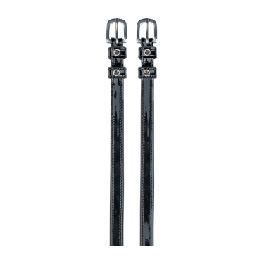 Tiras de esporas Waldhausen Stone Preto / preto