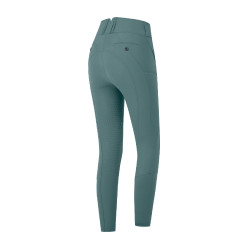 Calça de equitação ELT Mathilda Glam cintura alta Verde pinho Calça de equitação ELT Mathilda Glam cintura alta Verde pinho