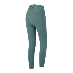 Calça de equitação ELT Mathilda Glam cintura alta Verde pinho Calça de equitação ELT Mathilda Glam cintura alta Verde pinho
