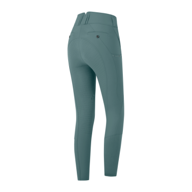 Calça de equitação ELT Mathilda Glam cintura alta Verde pinho Calça de equitação ELT Mathilda Glam cintura alta Verde pinho
