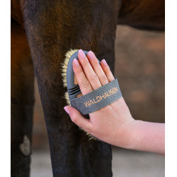 Escova de cerdas duras Waldhausen Flex Pêssego Rosa