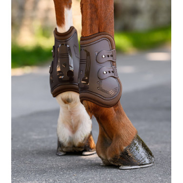 Guêtres em Memory Foam Pro Waldhausen Castanho