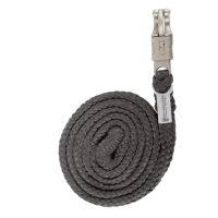 Corda de condução Waldhausen Plus com mosquetão anti-pânico Antracite Cinzento