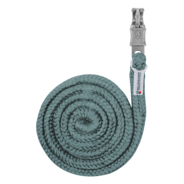 Corda de condução Waldhausen Plus com mosquetão anti-pânico Verde pinho