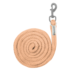 Cabo de condução Waldhausen Plus com mosquetão Pêssego Rosa