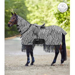 Camisa anti-moscas Waldhausen com franjas Zebra