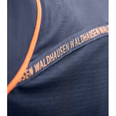 Capa de verão anti-moscas Walshausen Cooler Azul noturno / laranja