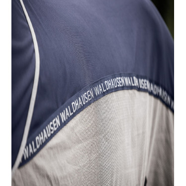 Capa de verão anti-moscas Walshausen Cooler Azul noturno / cinza Multicolor Capa de verão anti-moscas Walshausen Cooler Azul noturno / cinza Multicolor