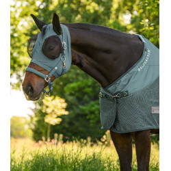 Máscara anti-moscas Waldhausen Puck Verde pinho