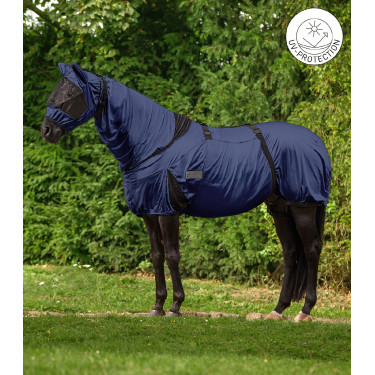 Cobertura anti-eczema Waldhausen Premium Azul noturno