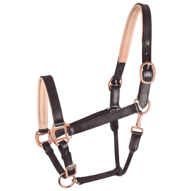 Cabeçada de couro Rosé Waldhausen X-Line Castanho Cabeçada de couro Rosé Waldhausen X-Line Castanho