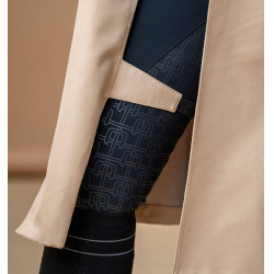 Manteau trench de equitação Horseware AA Isabella feminino Areia Amarelo