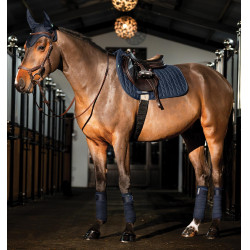 Manta de sela Close Contact Amigo Horseware Marinho Azul-marinho