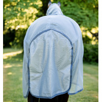 Capa anti-moscas Horseware Amigo Integrada Azul mesclado / azul / prata