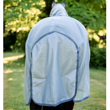 Capa anti-moscas Horseware Amigo Integrada Azul mesclado / azul / prata