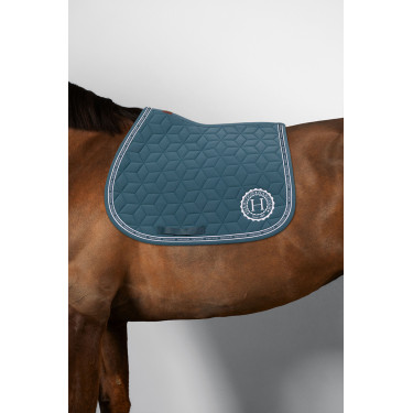 Manta de sela Harcour Blake Pavão Azul