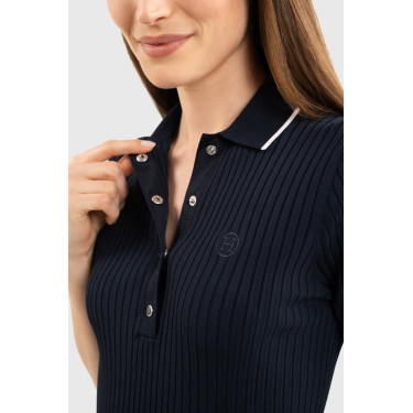 Vestido Harcour Brigitte mulher Marinho Azul-marinho