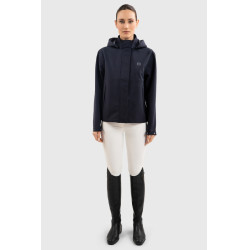 Casaco impermeável Harcour Pekenia feminino Marinho Azul-marinho