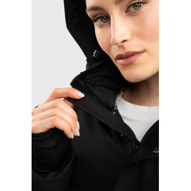 Casaco quente Harcour Naza feminino Preto