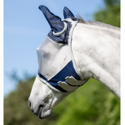 Máscara anti-moscas Horseware Shield Marinho / prateado Azul