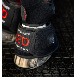 Mini Galocha de Terapia Horseware com Luz Vermelha LED Preto / preto