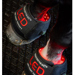 Mini Galocha de Terapia Horseware com Luz Vermelha LED Preto / preto