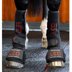 Mini Galocha de Terapia Horseware com Luz Vermelha LED Preto / preto