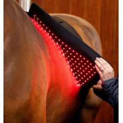 Manta de Terapia por Luz Vermelha LED Horseware Preto / preto